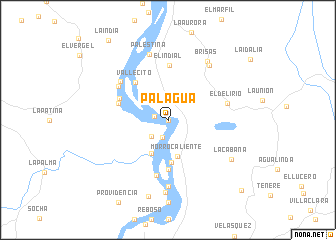 map of Palagua