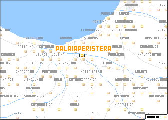 map of Palaiá Peristéra