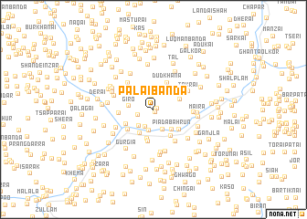 map of Palai Bānda