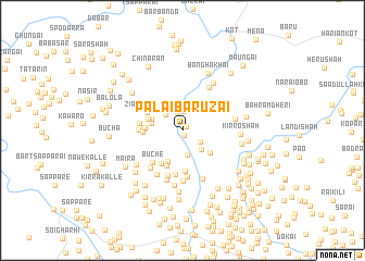 map of Palai Bāruzai