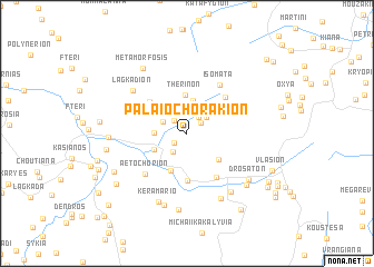 map of Palaiochorákion