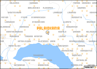 map of Palaiokariá