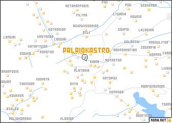 map of Palaiókastro