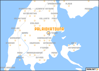 map of Palaiokatoúna