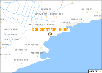 map of PalaiónTsiflíkion