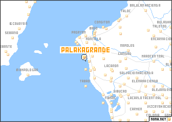 map of Palaka Grande