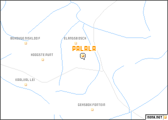 map of Palala