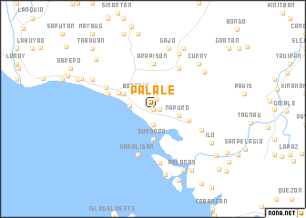 map of Palale