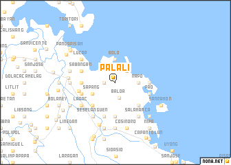 map of Palali