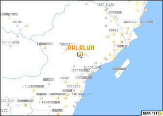 map of Palalum