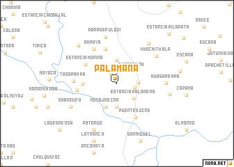 map of Palamana