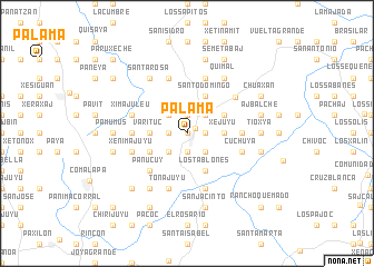 map of Palamá