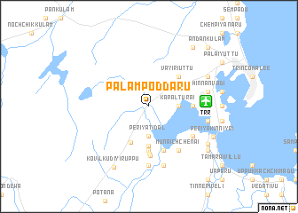 map of Palampoddaru