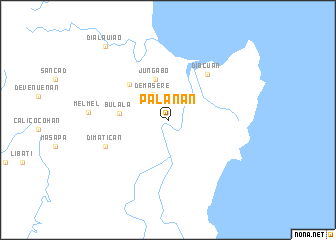 map of Palanan