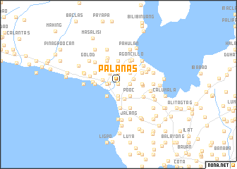 map of Palanas