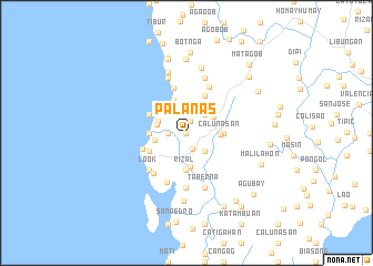 map of Palanas