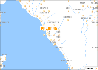 map of Palanas