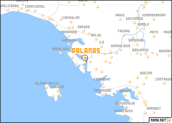 map of Palanas