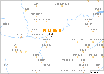 map of Palanbin