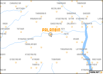 map of Palanbin