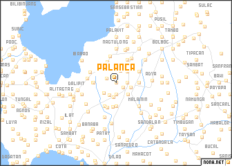 map of Palanca