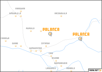 map of Palanca