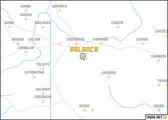 map of Palanca