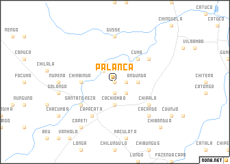 map of Palanca