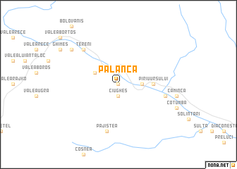 map of Palanca