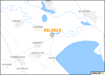 map of Palanca