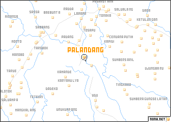 map of Palandang