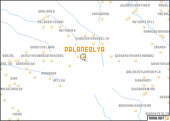 map of Pālān-e ‘Olyā