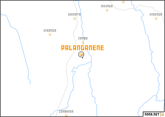 map of Palanganene