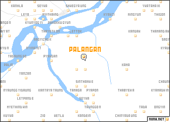 map of Palangan