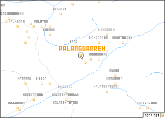 map of Palang Darreh