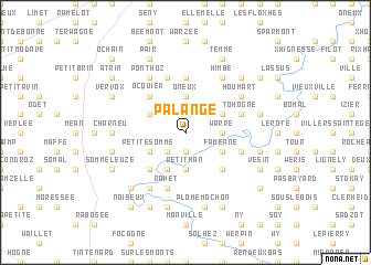 map of Palange