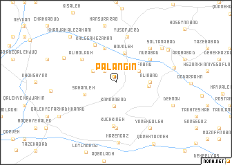 map of Palangīn
