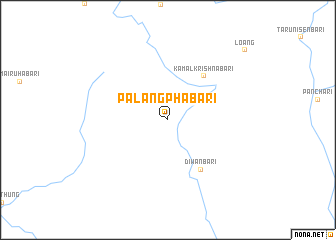 map of Pālangphābāri
