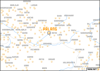 map of Pālang