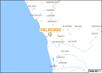 map of Palanipan