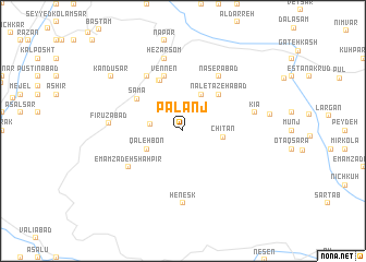 map of Palanj