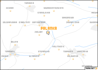 map of Palanka