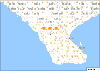 map of Palanque