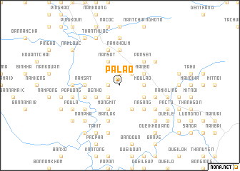 map of Pa Lao