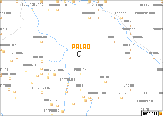 map of Pa Lao