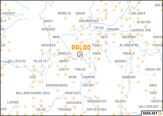 map of Palao