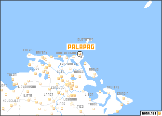 map of Palapag