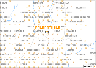 map of Palapatwela