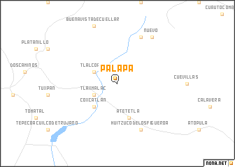 map of Palapa