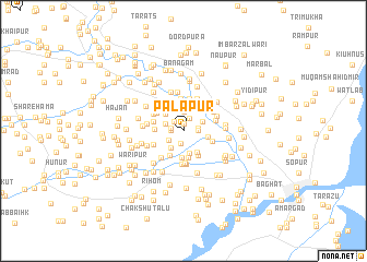 map of Pālapur